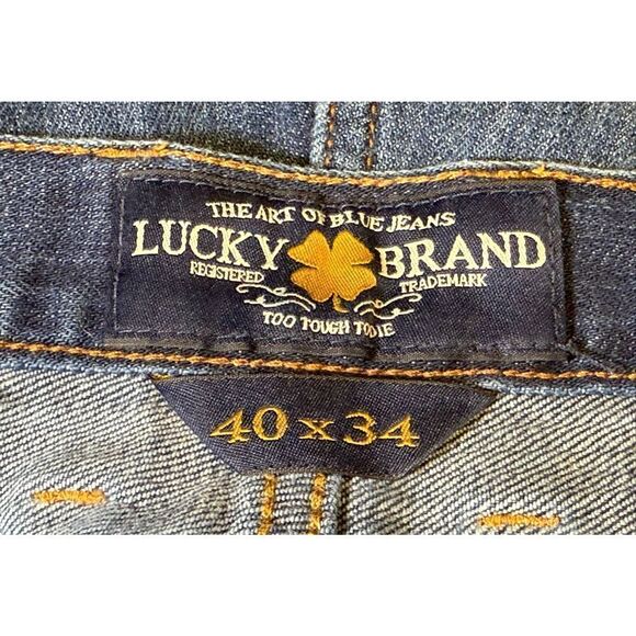 Lucky Brand 362 Vintage Straight Leg Men’s Jeans Size 42 - Picture 10 of 16
